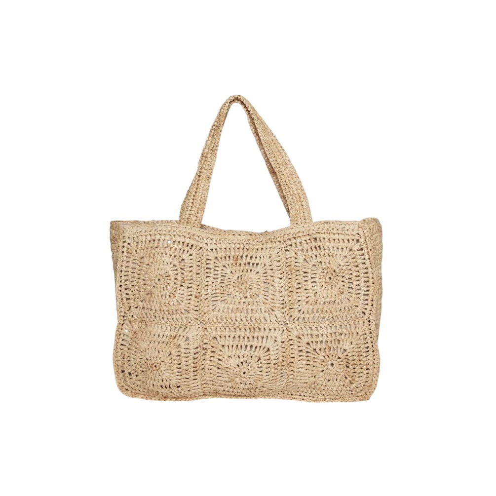 Hat Attack Straw Tote Portia Luxe Rafia Beach New